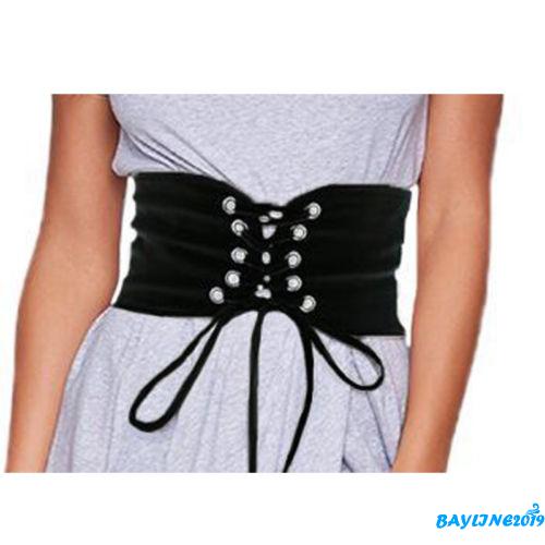 Dây Thắt Lưng Màu Trơn Đơn Giản Thời Trang Cho Nữ