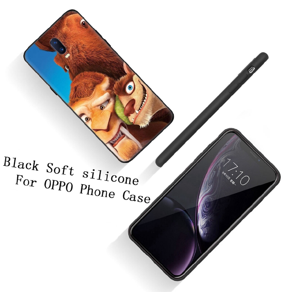 Ốp điện thoại silicon in hình hoạt hình Ice Age cho OPPO F9 Pro Neo 9 A3s A5 A37 A5s A59 F3 A83 F5 F7