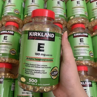 Vitamin e 400 iu 500 viên kirkland của mỹ, date 2026