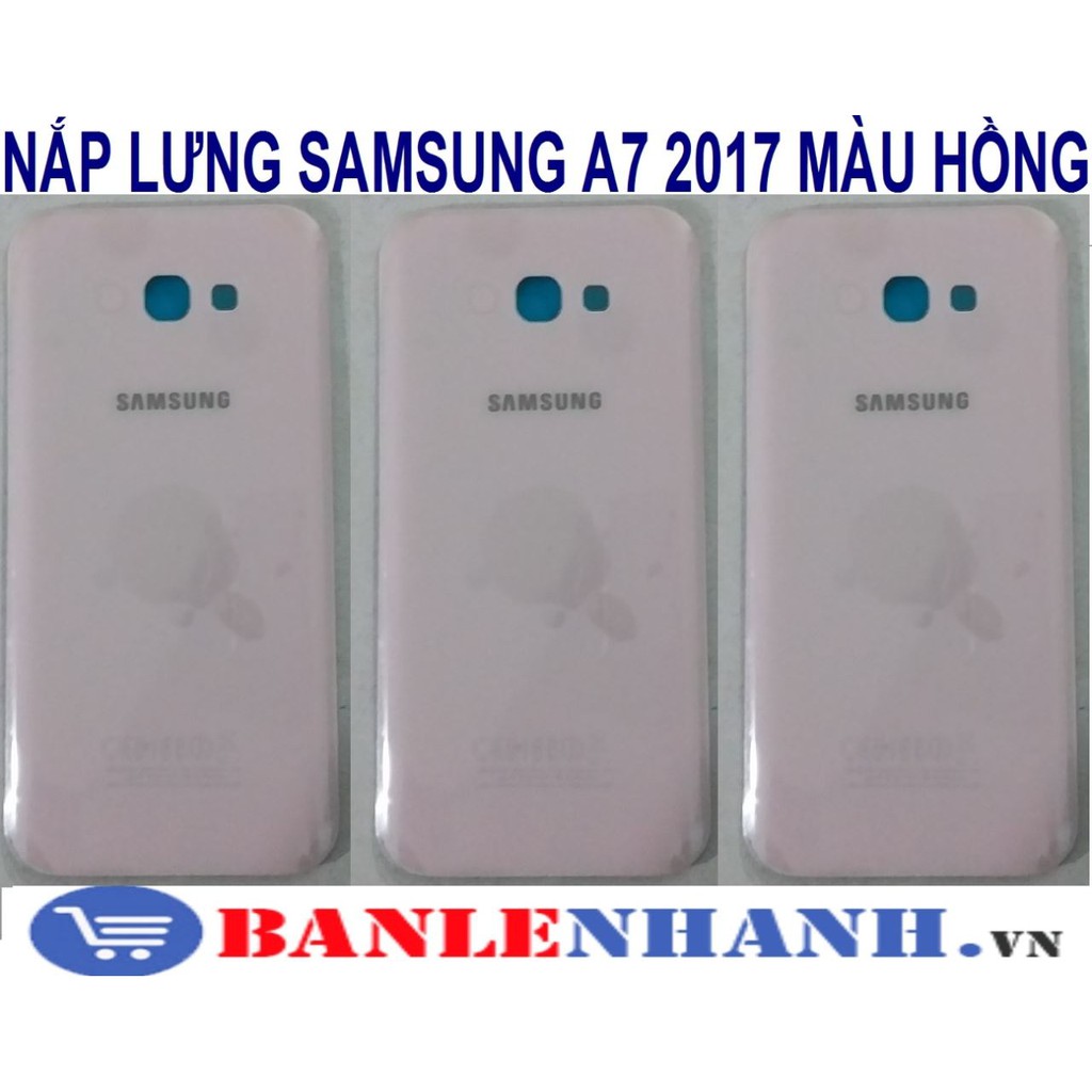 NẮP ƯNG SAMSUNG A7 2017 MÀU VÀNG