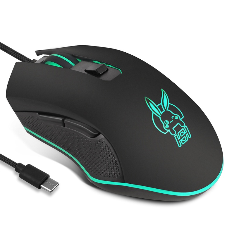 Chuột Quang Gaming GODD USB C Có Dây CắM Dễ NhấP NháY Cho Văn PhòNg Và Nhà Ở