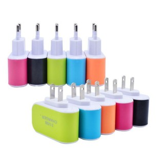 CỐC SẠC 3 USB - CỦ SẠC 3 USB, 3 CỔNG USB - 1A, 2A