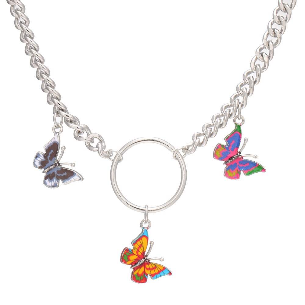 Vòng Cổ Choker Hình Bướm Xinh Xắn Dành Cho Nữ