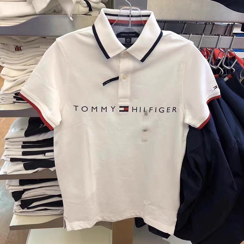 TOMMY HILFIGER - Áo thun Tommy chính hãng - Áo thun POLO Tommy ngắn tay new hot