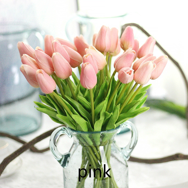 Hoa Tulip Giả Trang Trí Tiệc Cưới