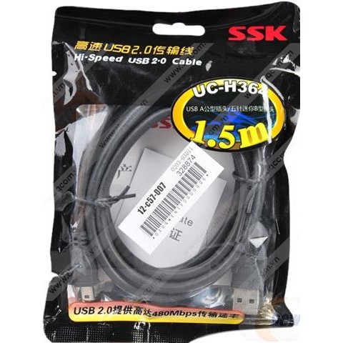 CABLE USB SANG USB MINI SSK UC-H364