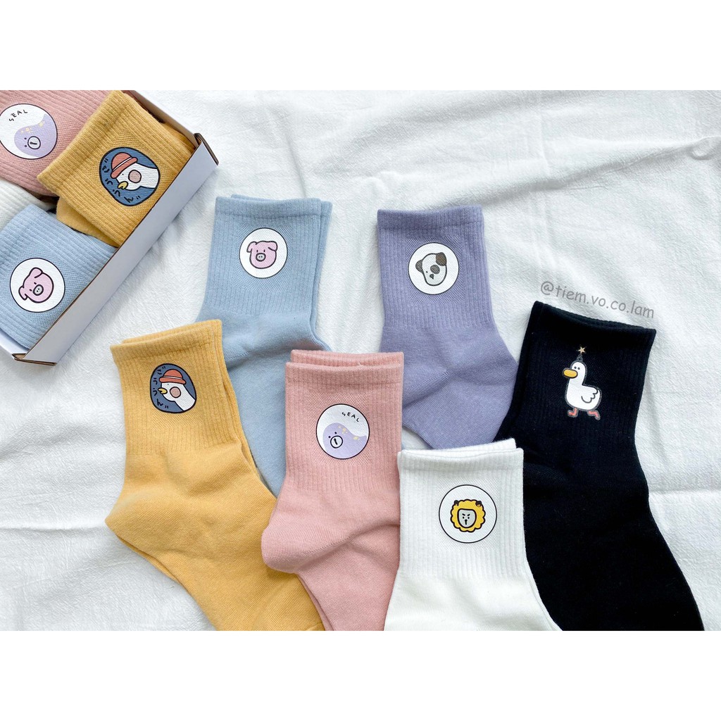 [Tiệm vớ cô Lam] Tất vớ cổ vừa siêu cute hình thú