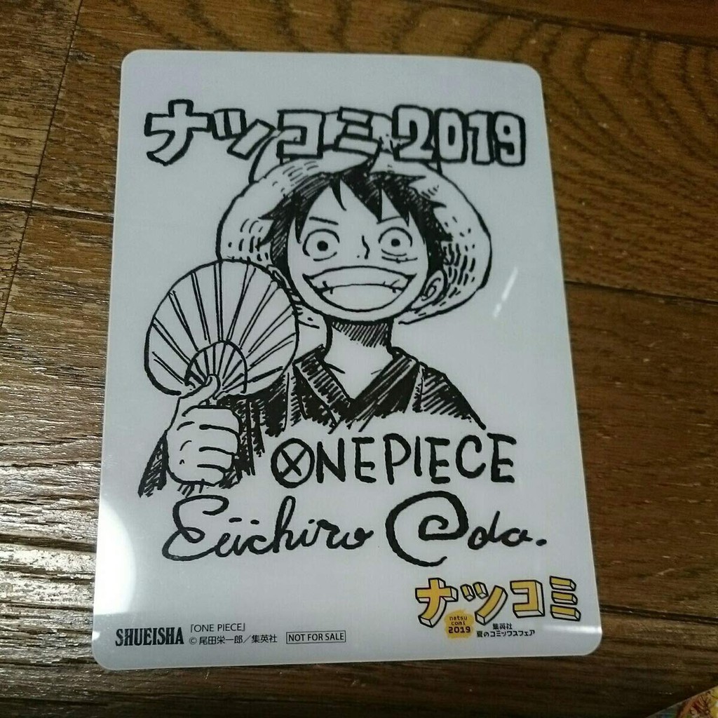 Mua Card ONE PIECE - ODA EIICHIRO (Card Natsu Comic 2019) chữ ký tác ...