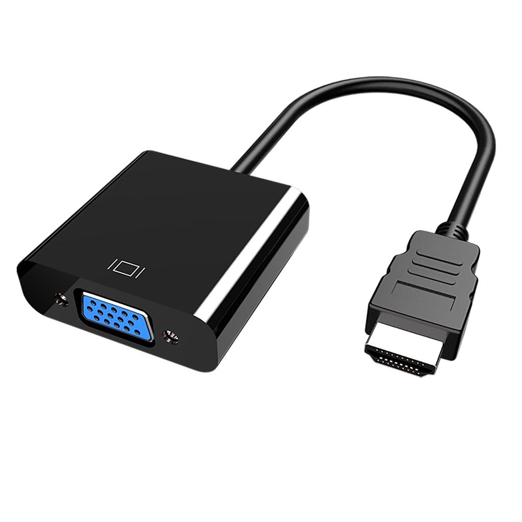 Cáp Chuyển Đổi HDMI Sang VGA Kèm Cáp Âm Thanh Cho Hdtv Xbox Ps3 Ps4 Laptop Tv Box