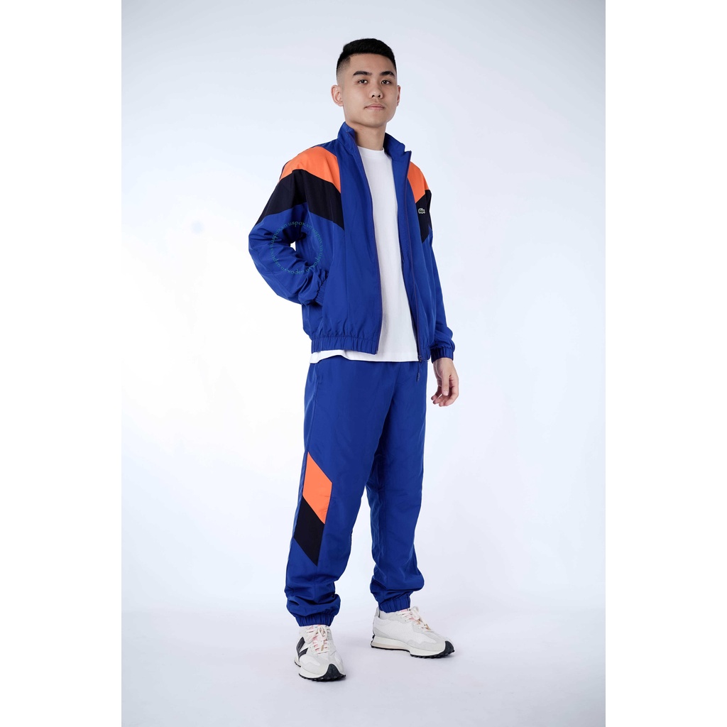 Bộ thể thao gió Lacoste Water-Resistant Colorblock