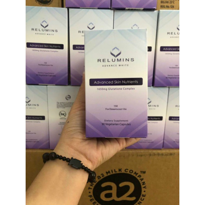 Trắng da Relumins Vitamin C Complex 90 viên của Mỹ