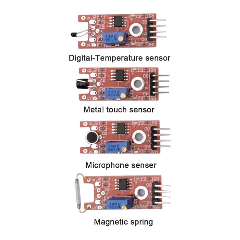 Bộ Mạch Cảm Biến 37 Trong 1 Cho Arduino Và Mcu