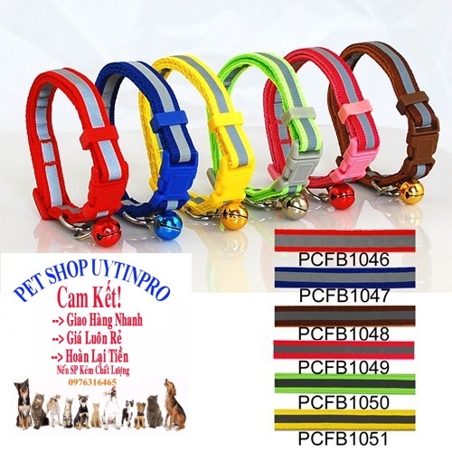 VÒNG CỔ DẠ QUANG CHO PET THÚ CƯNG CHÓ MÈO DƯỚI 5KG - Pet shop Uytinpro