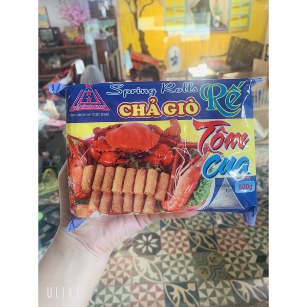 Chả giò Rế Tôm cua(500g)