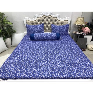 Bộ Drap Thun Hàn Quốc mát lạnh 4 món (Inbox nhiều mẫu lựa chọn)
