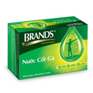 Nước cốt gà brands hàng chính hãng, 6 hũ, 42 ml, date 2024