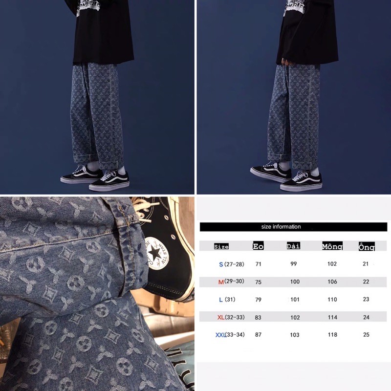 [ORDER - BIG SIZE] QUẦN ỐNG SUÔNG HOẠ TIẾT