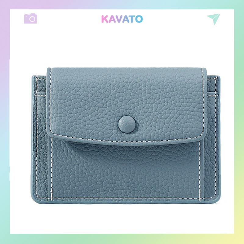 Ví nữ thời trang ngắn cầm tay mini đẹp cao cấp nhiều ngăn nhỏ gọn bỏ túi KAVATO VD397