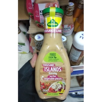 Sốt thousand island dressing with fine vegetable pieces 250ml
