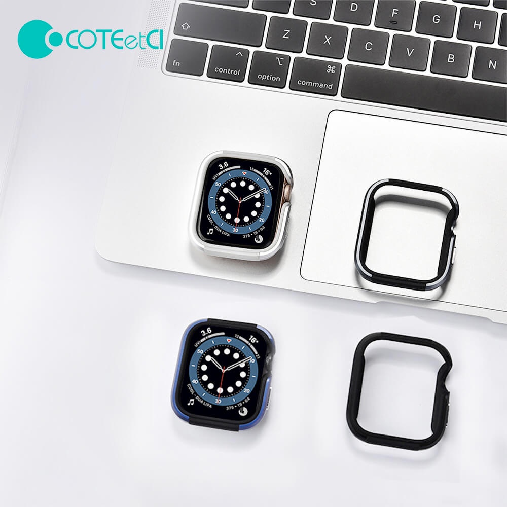 ỐP VIỀN APPLE WATCH SERIES 6 / 5 / 4 / SE NHÔM CNC COTEETCI