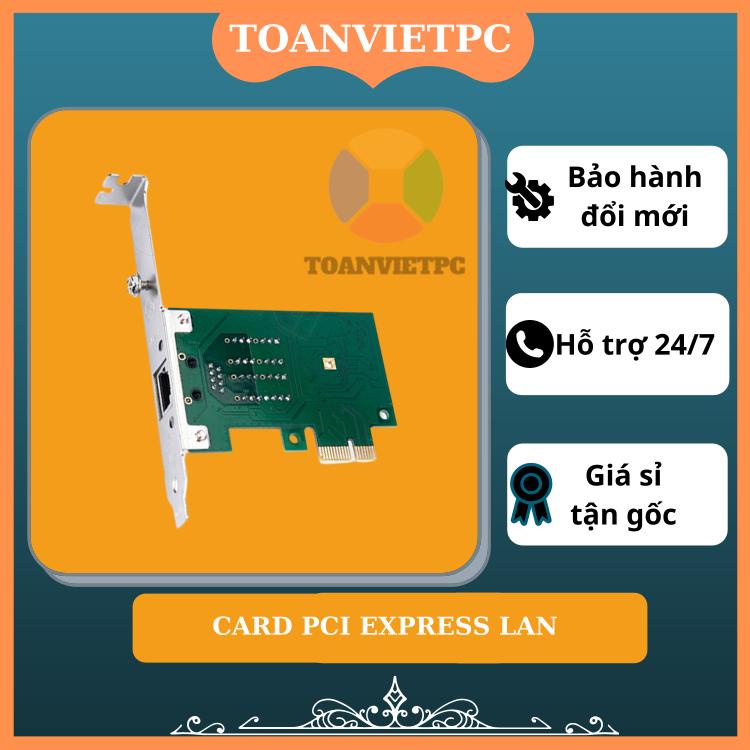 Card pci express to lan | Card mạng lan dùng cho main H61