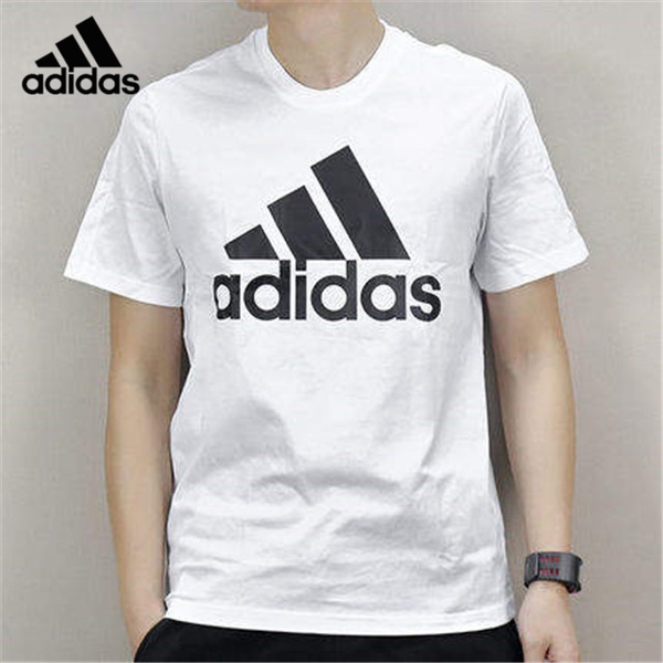 Áo thun thể thao ngắn tay in logo Adidas thời trang xu hướng cho nam