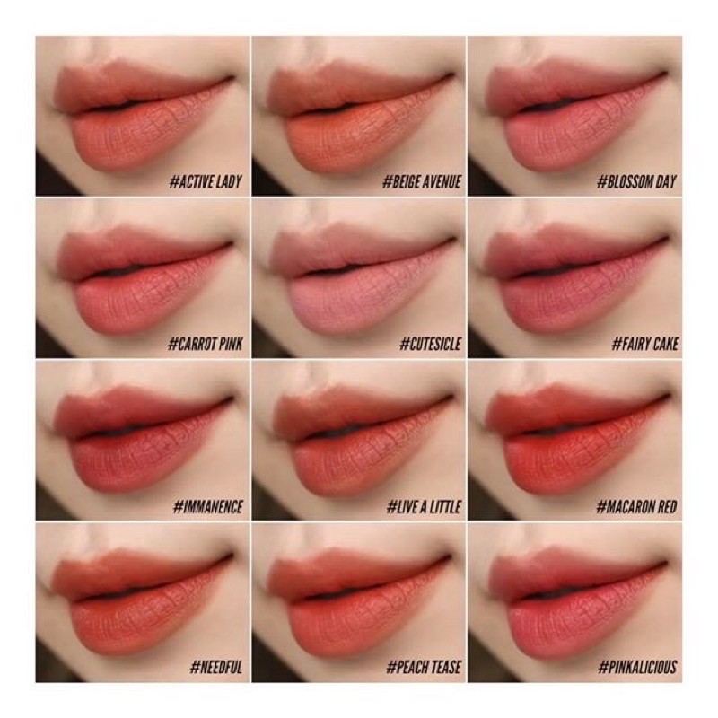 Son kem 3CE Cloud Lip Tint Hàn Quốc siêu hot hàng chuẩn chính hãng