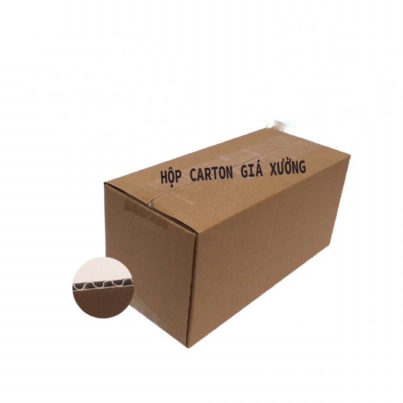 (16 x 12 x 4)10 Hộp carton đóng gói hàng hoá, thùng giấy Ship COD giá rẻ