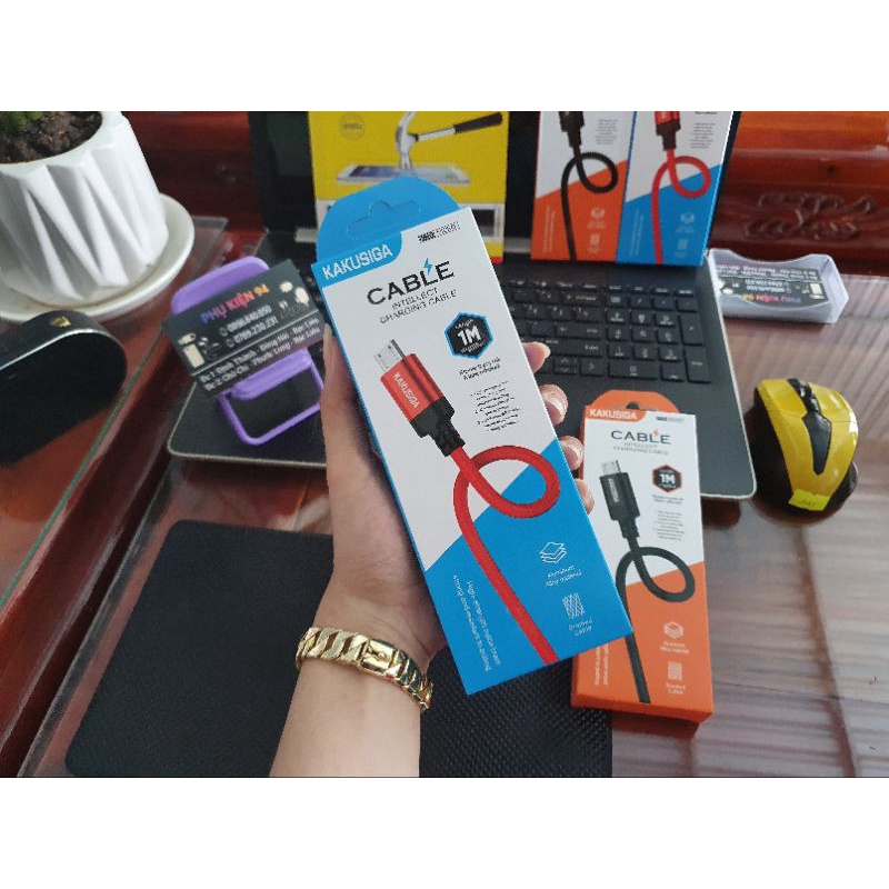 Cáp Dù Sạc Nhanh Chính Hãng KaKu Bảo Hành 6 Tháng
