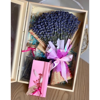 Hộp quà hoa lavender