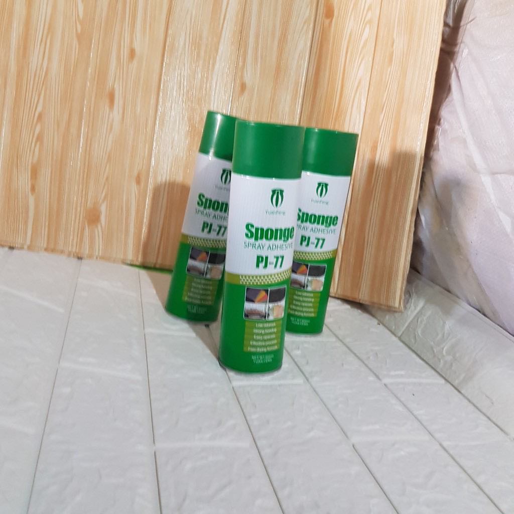 Combo 2 Chai Keo Dán Tường Đa Năng, Keo Xịt, Keo Phun Cho Xốp, Decan, Sàn Nhựa