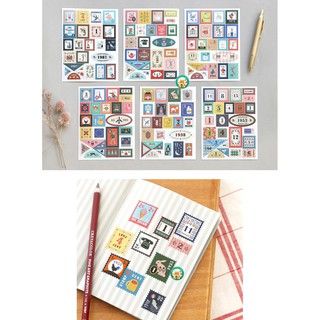 STICKER TEM THƯ 147 PCS STAMP DECO PACK | S168