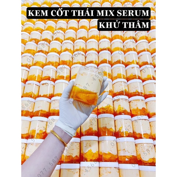 KEM BODY CỐT MẠNH MIX SERUM KÍCH TRẮNG KHỬ THÂM - Dưỡng và ủ trắng da