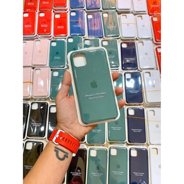 Ốp Chống Bẩn Xanh Rêu ip 11 Pro Max Dành Cho ip6 - 11 Pro Max