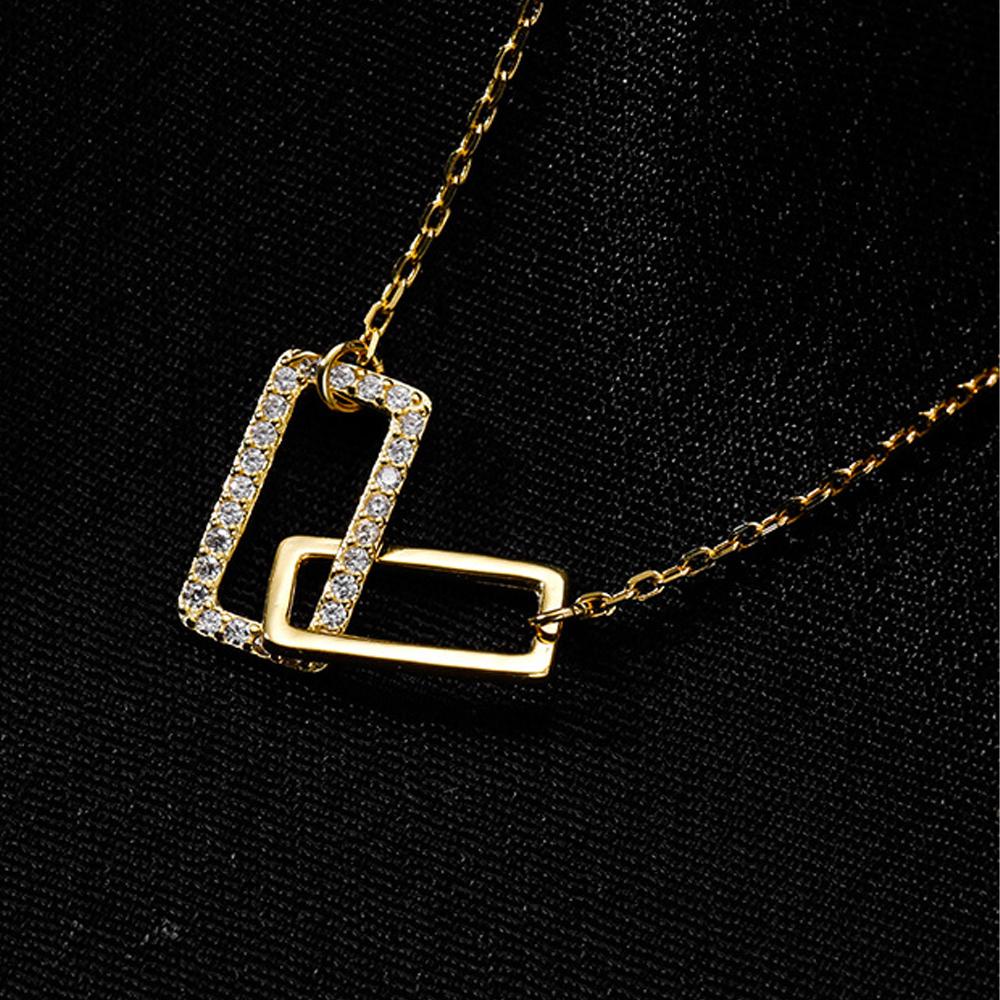 EXPEN Vòng cổ Mặt Kẹp Giấy Thiết Kế Mới Thời Trang Dành Cho Nữ