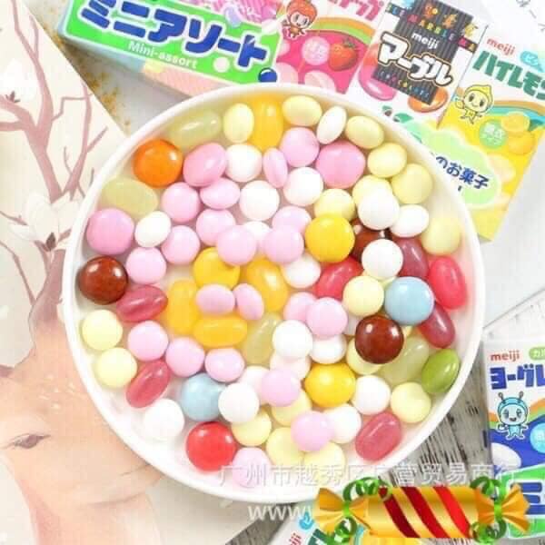 Kẹo Sữa chua khô meiji Nhật vỉ 5 hộp như hình [11/2022]