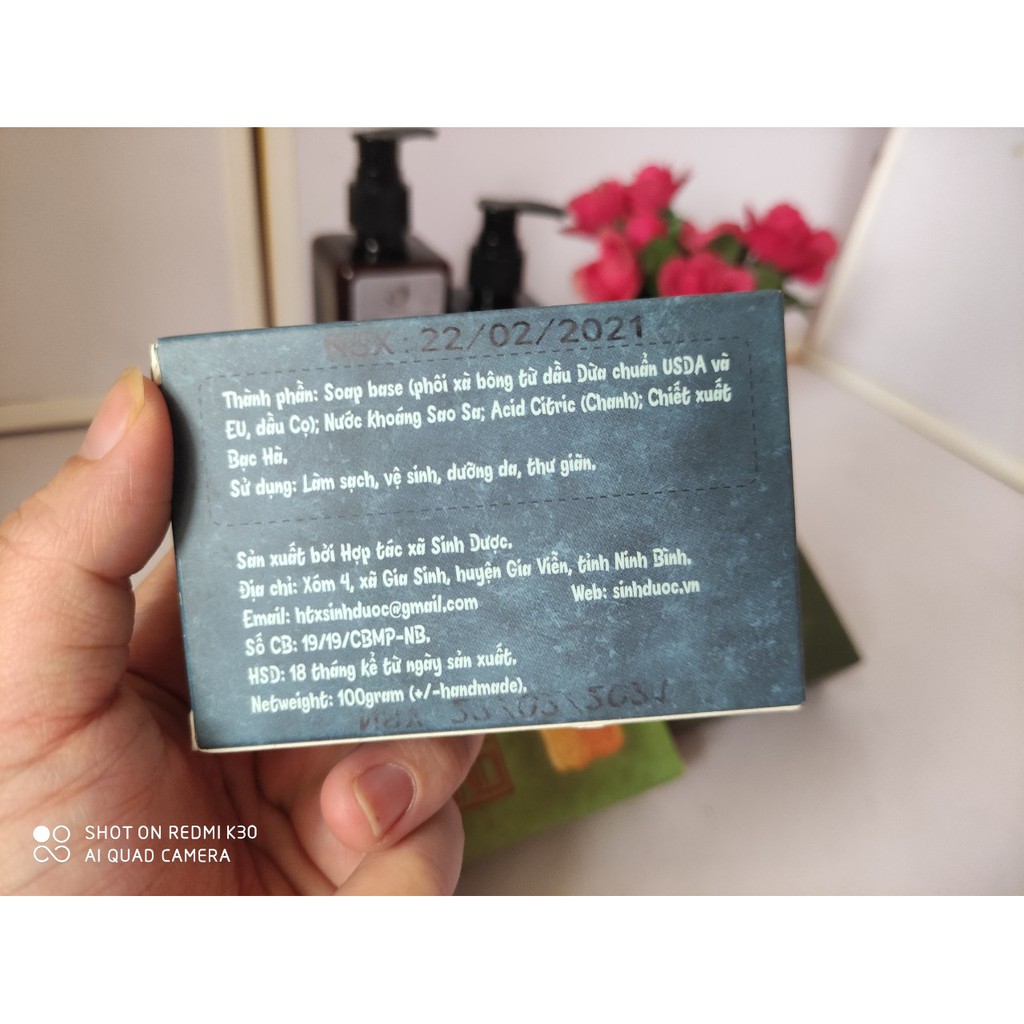 Xà Bông thảo dược100% tự nhiên dùng tắm gội, rửa mặt làm sạch da,sáng da, kháng khuẩn và sạch mụn phù hợp mọi loại da | BigBuy360 - bigbuy360.vn