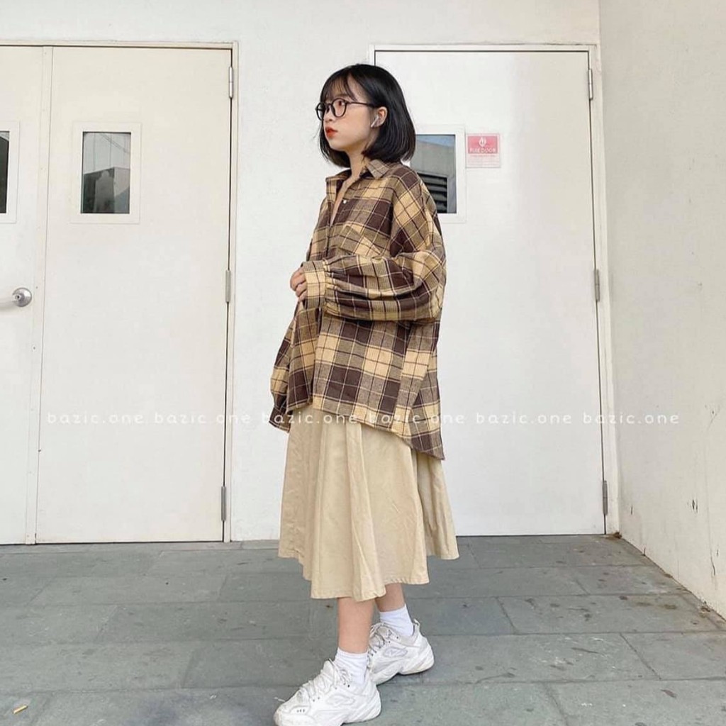 🍒 Sơ Mi Kẻ Thụng Hot Trend 🍒 | BigBuy360 - bigbuy360.vn