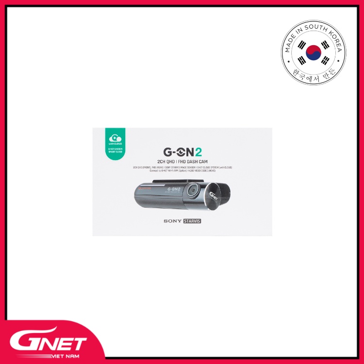 [Hỗ trợ lắp đặt] CAMERA HÀNH TRÌNH OTO CHUYÊN DỤNG HÀN QUỐC GNET G-ON 2 | BigBuy360 - bigbuy360.vn