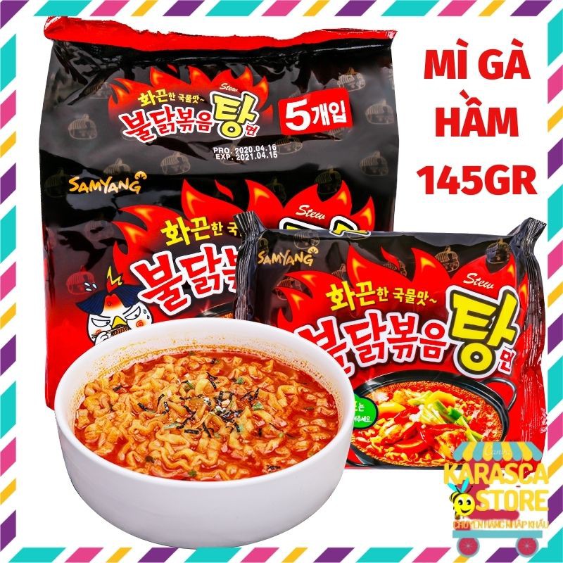 Mì Cay Hàn Quốc, Mì Cay Samyang Vị Gà Cay, Gà Cay Nước,Gà Cay Phô Mai, Gà Cay X2, Gà Cay Carbonara Và Mì Tương Đen | BigBuy360 - bigbuy360.vn