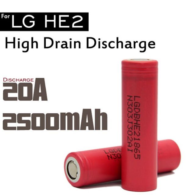 Pin 18650 2500mah LG