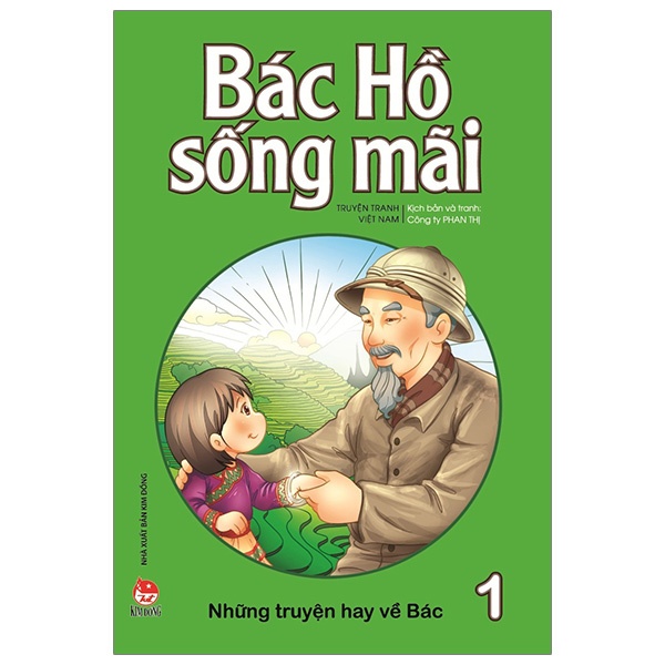 Sách - Bộ 5 tập: Bác Hồ sống mãi