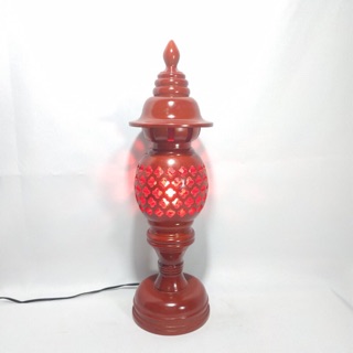 Bộ đôi đèn thờ gỗ hương