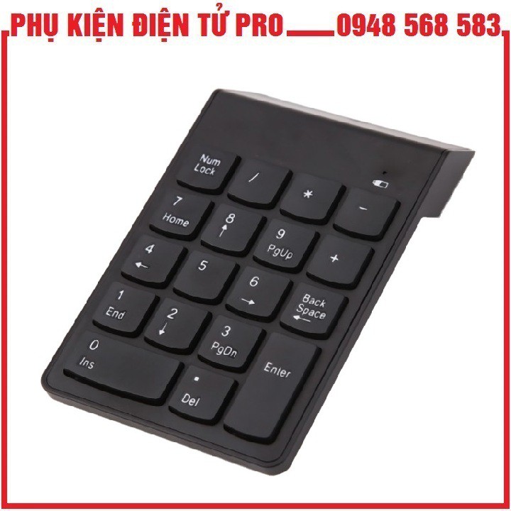 PHÍM SỐ KHÔNG DÂY - MINI NUMBER KEYBOARD