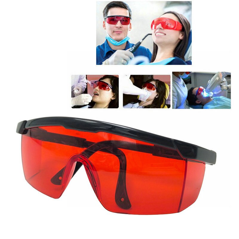 Protective Safety Goggles Glasses Teeth Whitening Goggles Dental Eye Protection Spectacles Eyewear Anti-shock Goggles