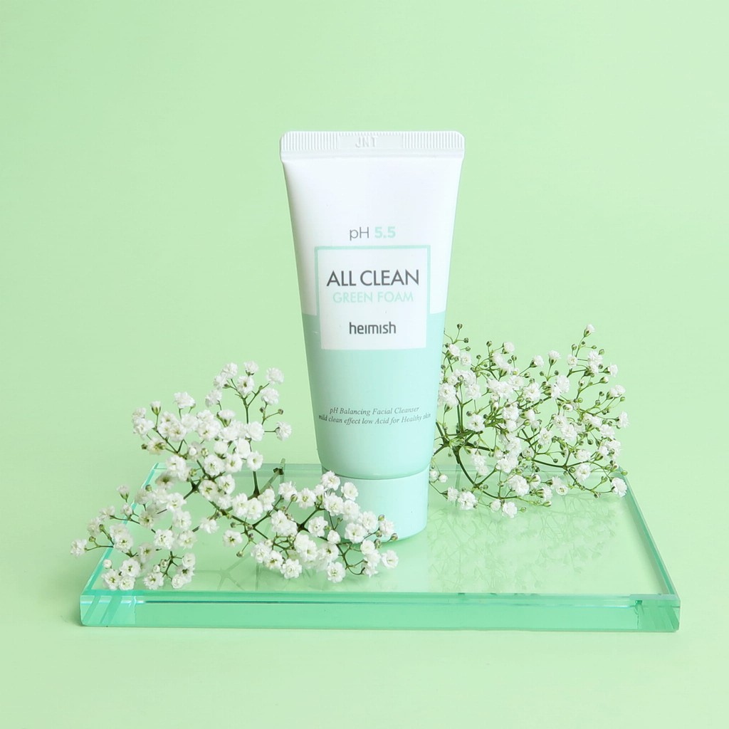 Sữa Rửa Mặt Heimish pH 5.5 All Clean Green Foam 150ml | BigBuy360 - bigbuy360.vn