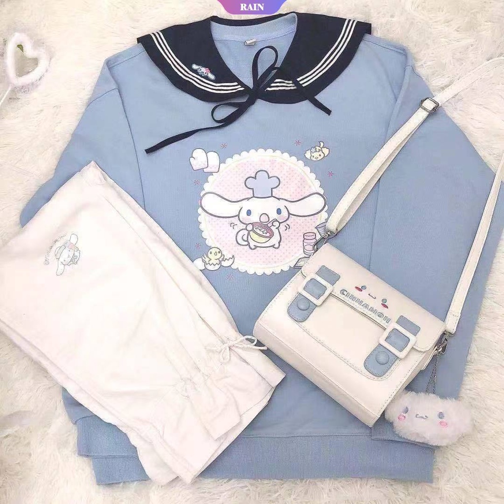 Túi Xách Đeo Vai Hình Cinnamoroll My Melody Sanrio Hoạt Hình Đáng Yêu Hàng Mới Phổ Biến