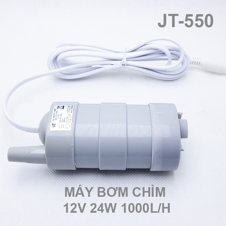 [XẢ HÀNG TỒN][NHẬP MÃ GIẢM NGAY 5%]Máy bơm chìm 12V 24W 1000L JT-550 - hỗ trợ kỹ thuật trọn đời | BigBuy360 - bigbuy360.vn