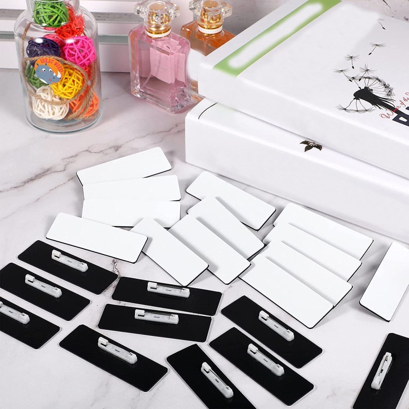 Bảng Tên Kèm Ghim Tùy Chỉnh Tiện Dụng Cho Trường Học / Văn Phòng