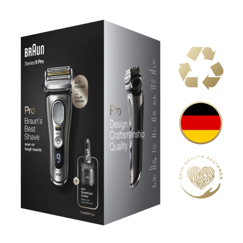 Máy cạo râu điện Braun Series 9 Pro 9465cc